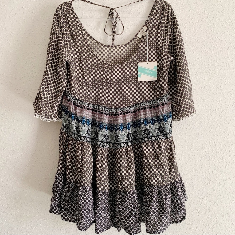 Umgee Tunic Dress Top
